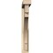 Ekena Millwork Merced Block Rough Sawn Bracket w/ Offset Brace, Douglas Fir, 4"W x 28"D x 28"H BKT0402X28X28MRC05RDF - alternate 4